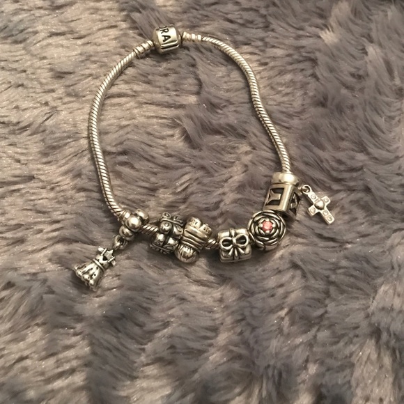 Pandora braclet with one charm