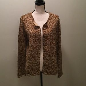 Leopard cardigan