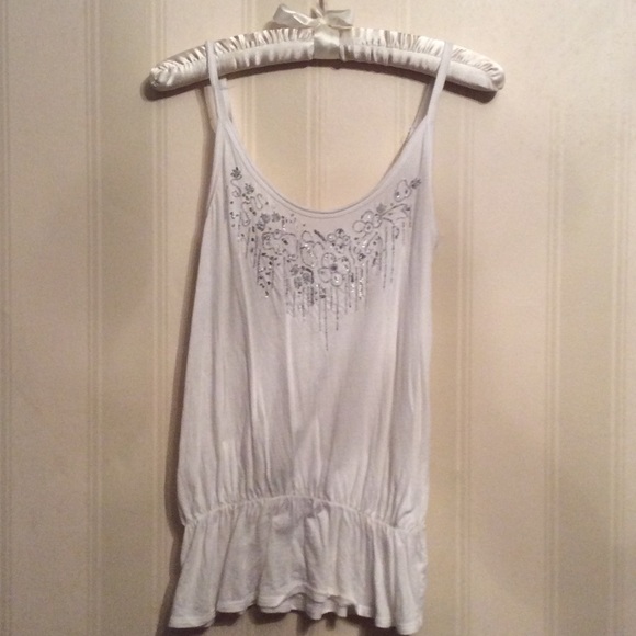 Cute little white tank