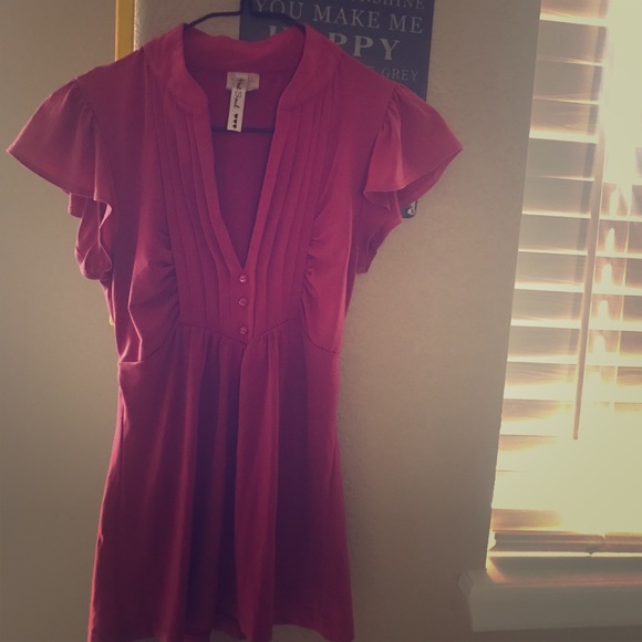 Pink blouse
