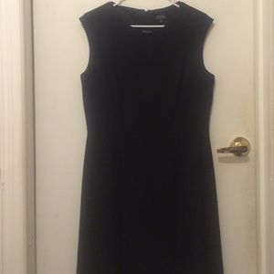 Black A line dress size 12 from tahari.