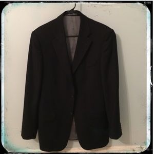 Bachrach Italian Made Cashmere Blend Suit Coat