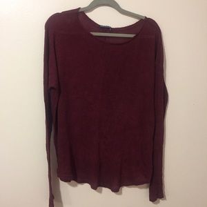 Brandy Melville Burgundy Sweater