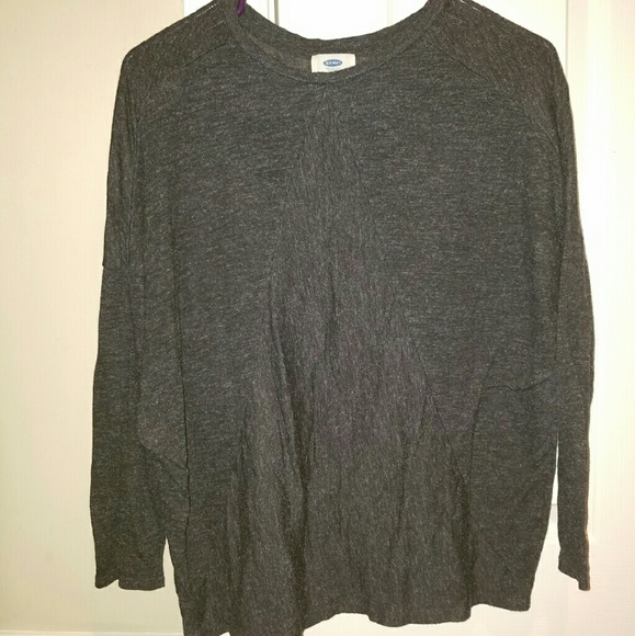 Dark grey long sleeved shirt