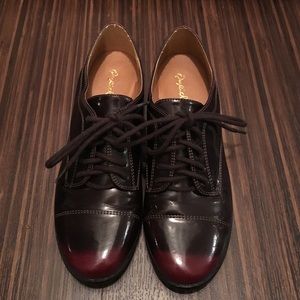 Merlot Patent Oxfords