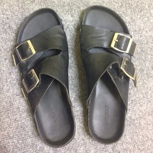 Forever 21 size 8 faux berkenstocks