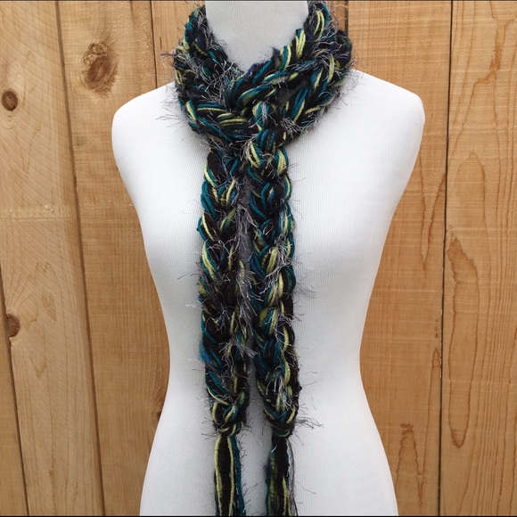 Handmade Crocheted Scarf - Picture 3 of 7