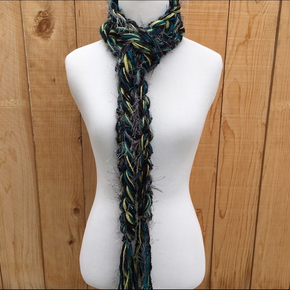 Handmade Crocheted Scarf - Picture 7 of 7