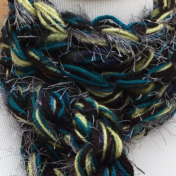 Handmade Crocheted Scarf - Picture 2 of 7