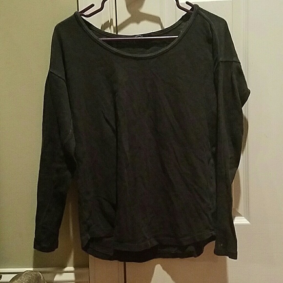 Black long sleeve shirt