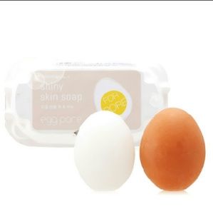 Korean Beauty Skinfood Egg Pore Soap Set