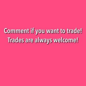 IM NOW OFFICIALLY OPEN TO TRADES!