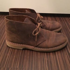 MEN'S Clarks Desert Boot Brown Beeswax Leather