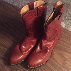 ‼️♥️ SALE ♥️‼️ Brown Justin Cowboy Western Boots