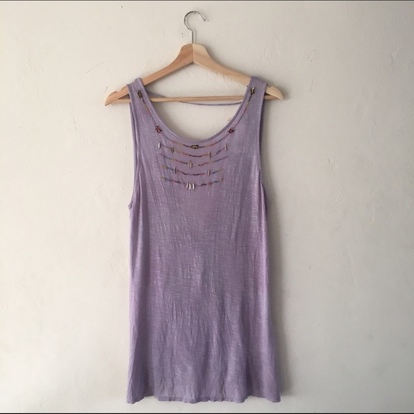 Free People Sleeveless Top Tie-dye Raincloud Combo