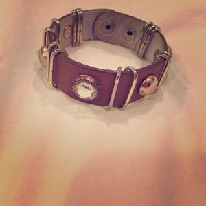 Leather bracelet