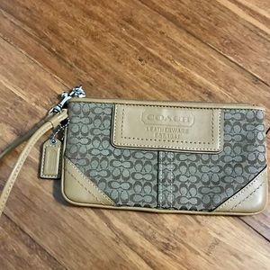 Coach wristlet