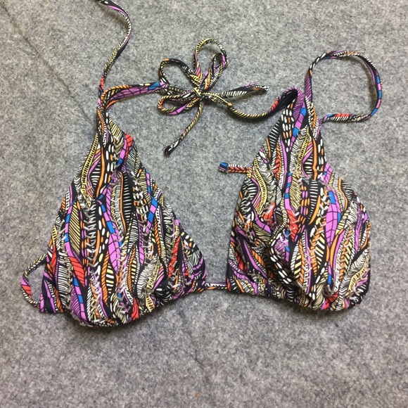 Juniors large tribal bikini top