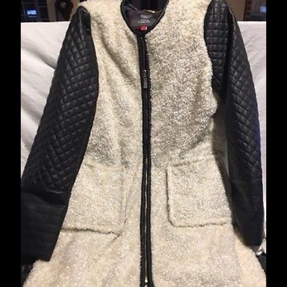 Vince Vince Camuto knee length zip jacket