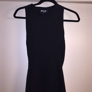 Nasty Gal robbed dress - size S