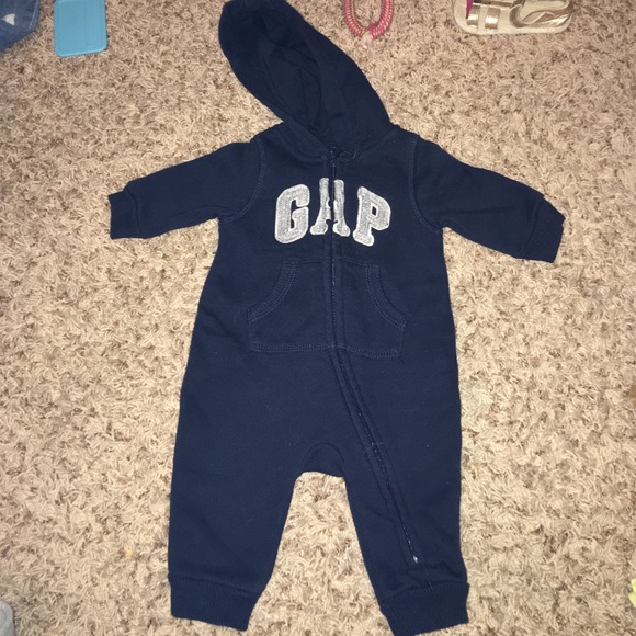 Baby gap 0-3 month one piece sweatshirt