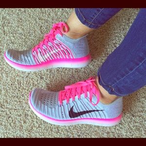 Nike Free RN Flyknit size 6.5 (23.5cm)