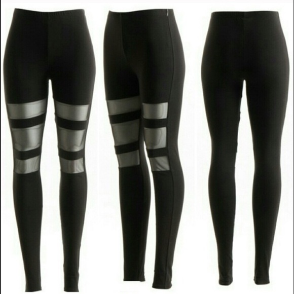 Sexy Mesh Leggings - Picture 3 of 5