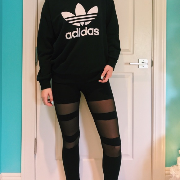 Sexy Mesh Leggings - Picture 2 of 5