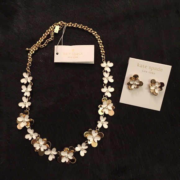 Kate Spade Necklace & Earring Set