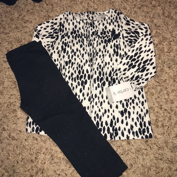 NWT 12 month carter's outfit