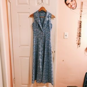 Vintage Floral Dress 🌼