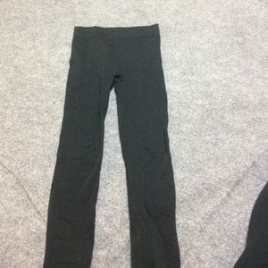 Fleece lined high waisted leggings