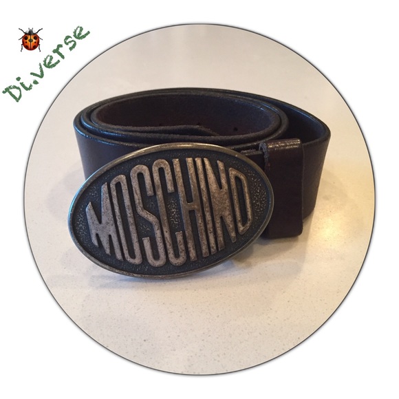 moschino belt buckle