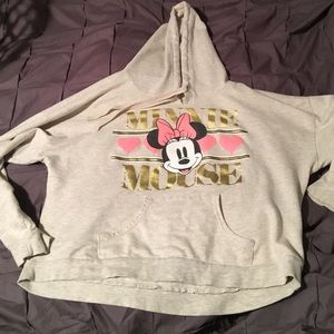 Disney Minnie Mouse hooded sweatshirt XL