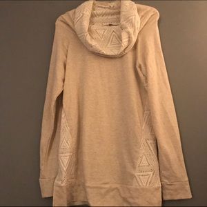 Vanity Long Scarf Collar Sweater