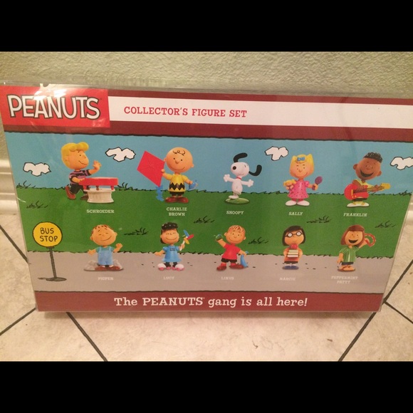 NIP Peanuts Collectors Figure Set - Picture 2 of 2