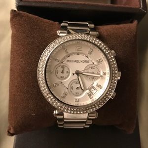 Michael Kors- silver watch