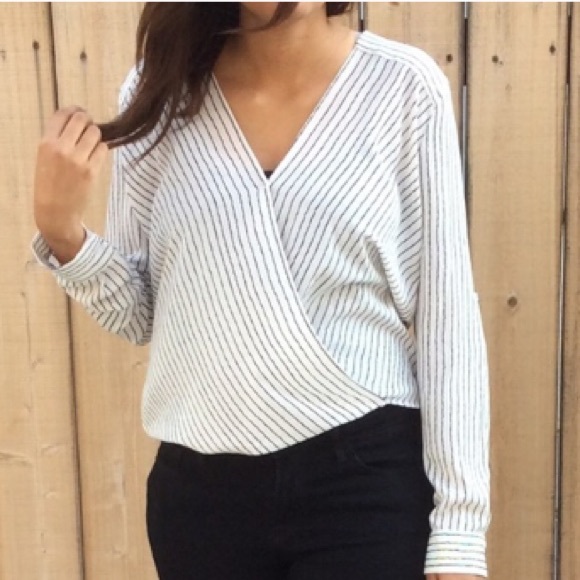 Ark & Co Tops - Striped Blouse