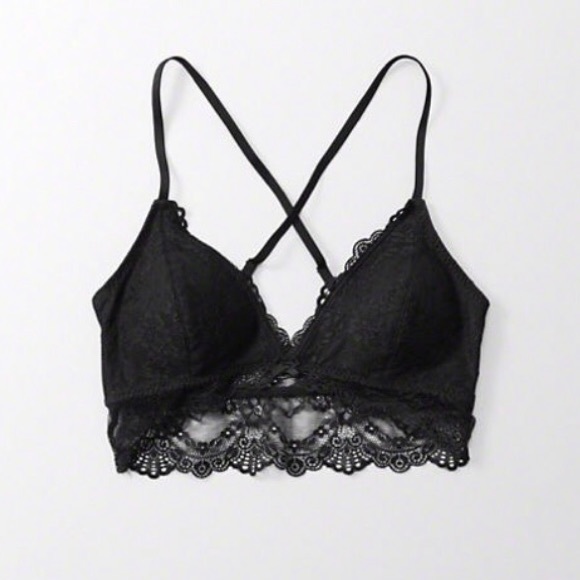 Black Lace Bralette