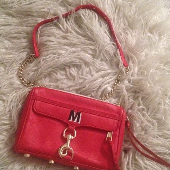 Rebecca Minkoff Mini Mac Red Cross body bag