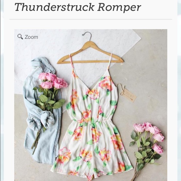 Floral Romper