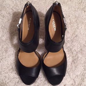 Coach Leather Heels