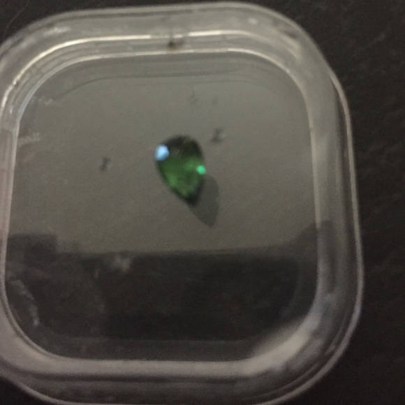 Tanzanzian Tsavorite , Dark Green 1/2 K Pear shape