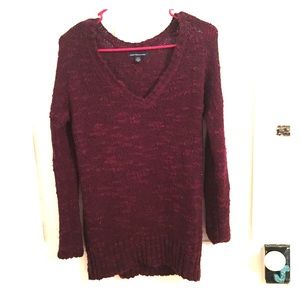 Maroon American Eagle Sweater
