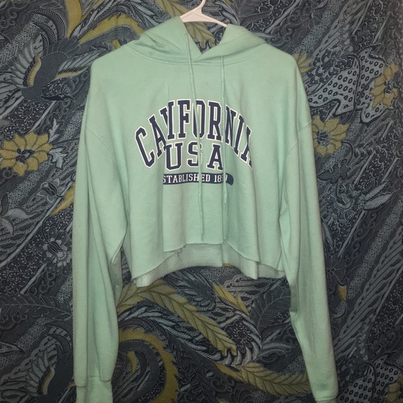 Crop top California hoodie