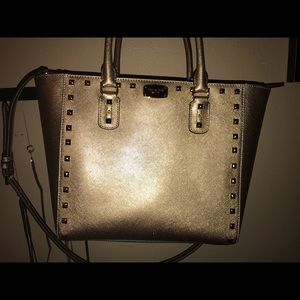 MK gold studded Large size purse