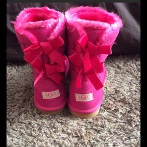 Pink Bailey Bows Ugg Australia
