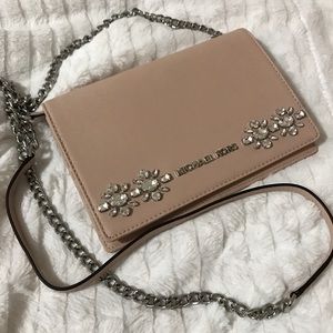 Brand NWT MK Jewel Ballet/Silver Crossbody