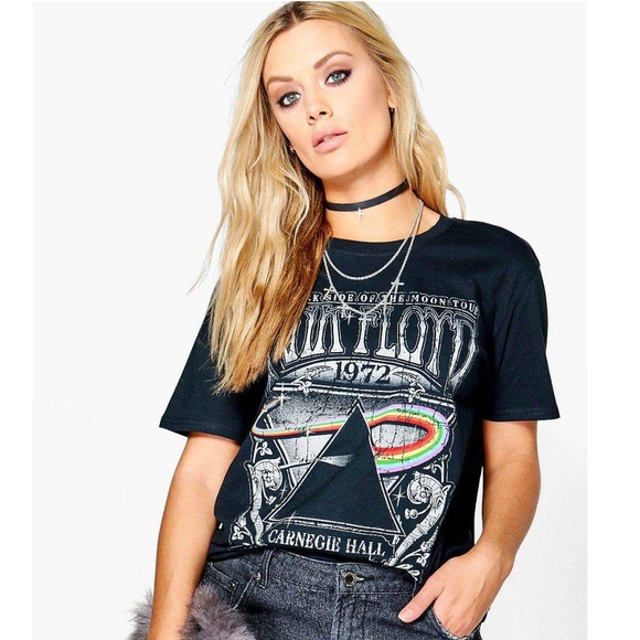 Plus Layla Pink Floyd Printed Tee