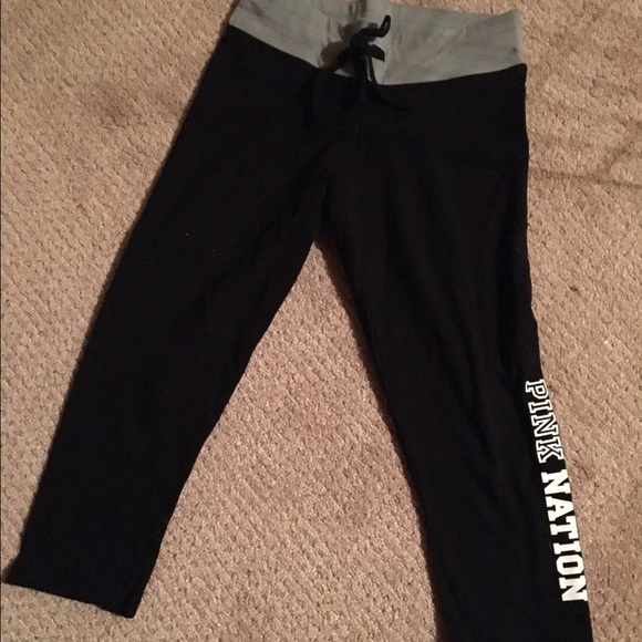 Brand new without tags Pink capri yoga pants